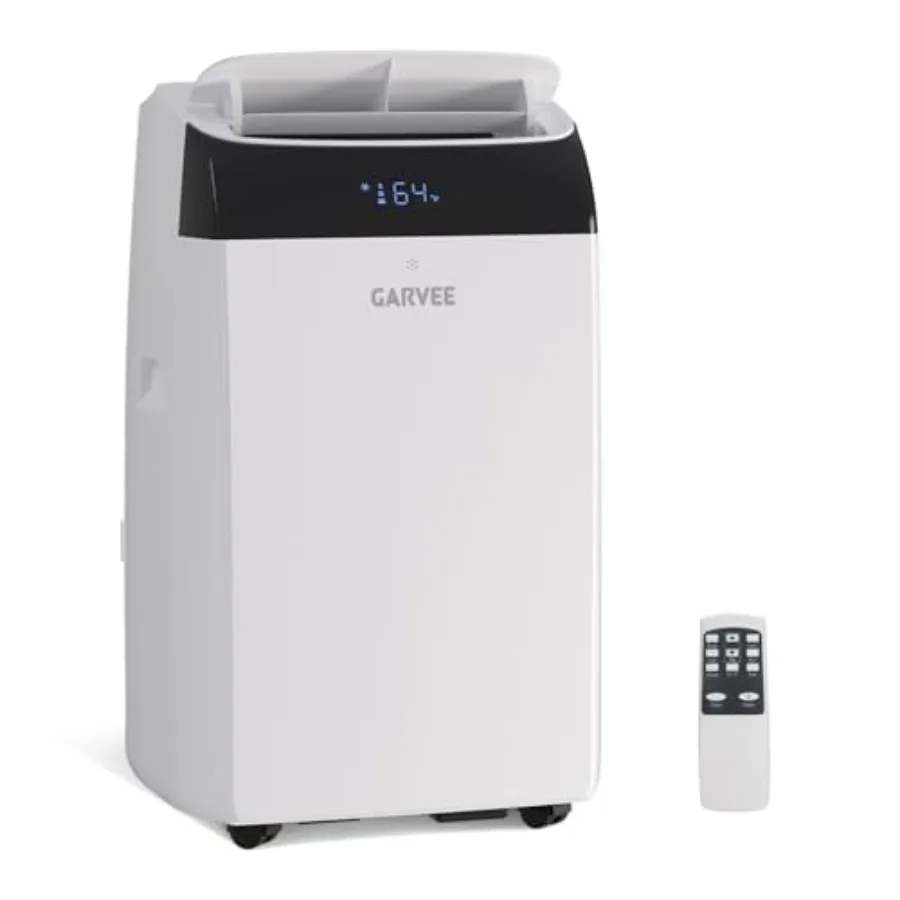 

14, 000 BTU Inverter Portable Air Conditioner, Dual Hose with Heat Pump, Energy Efficient Smart AC Unit for Rooms Up to 700 sq.