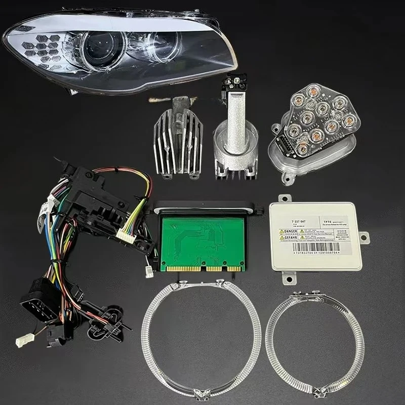 

For BMW 5 Series F10 F18 2011-2013 xenon headlight module ballast daytime running light ring headlight internal wiring harness