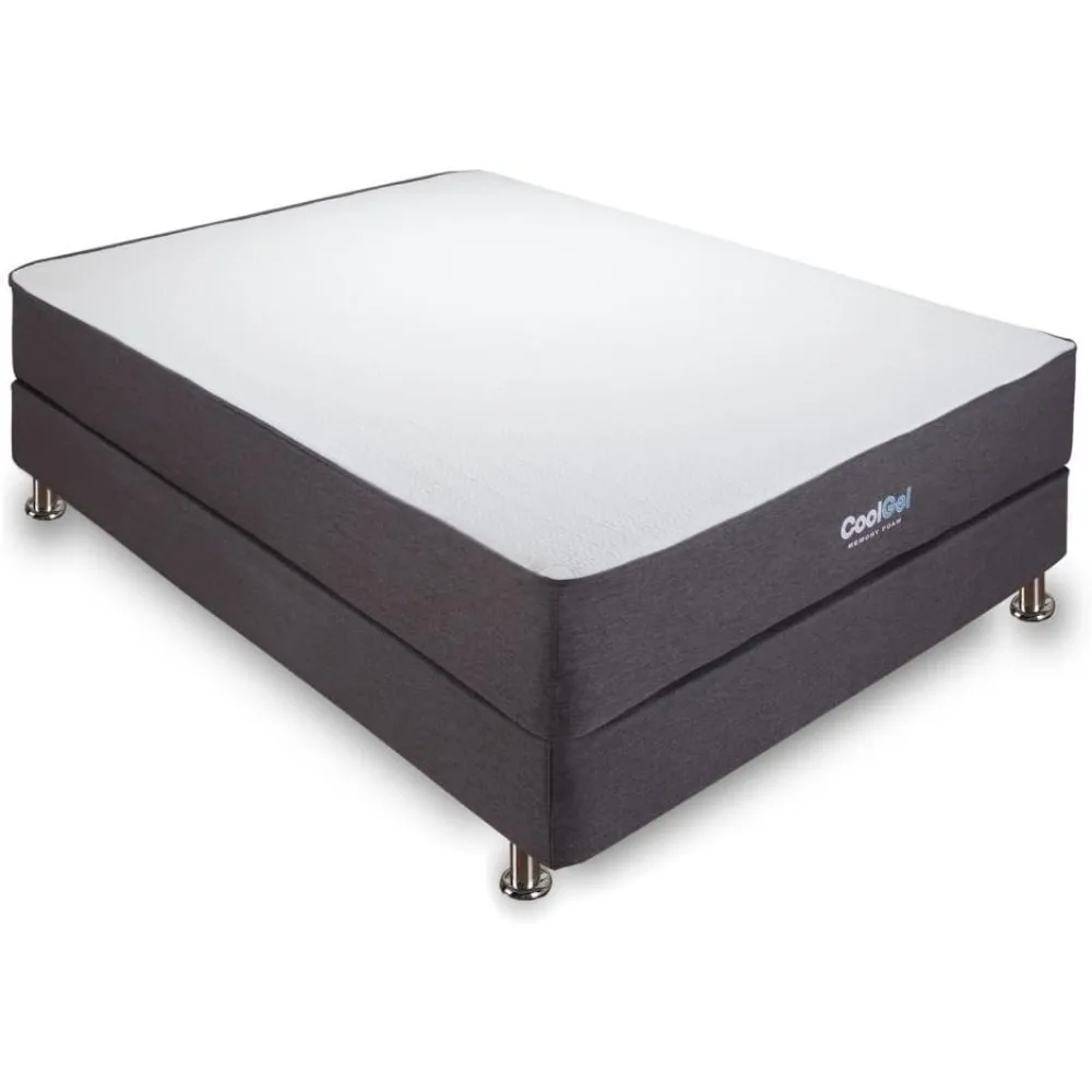 Classic Brands Ventilated Memory Foam 10-Inch Mattress, CertiPUR-US Certified, Mattress in a Box, Twin XL