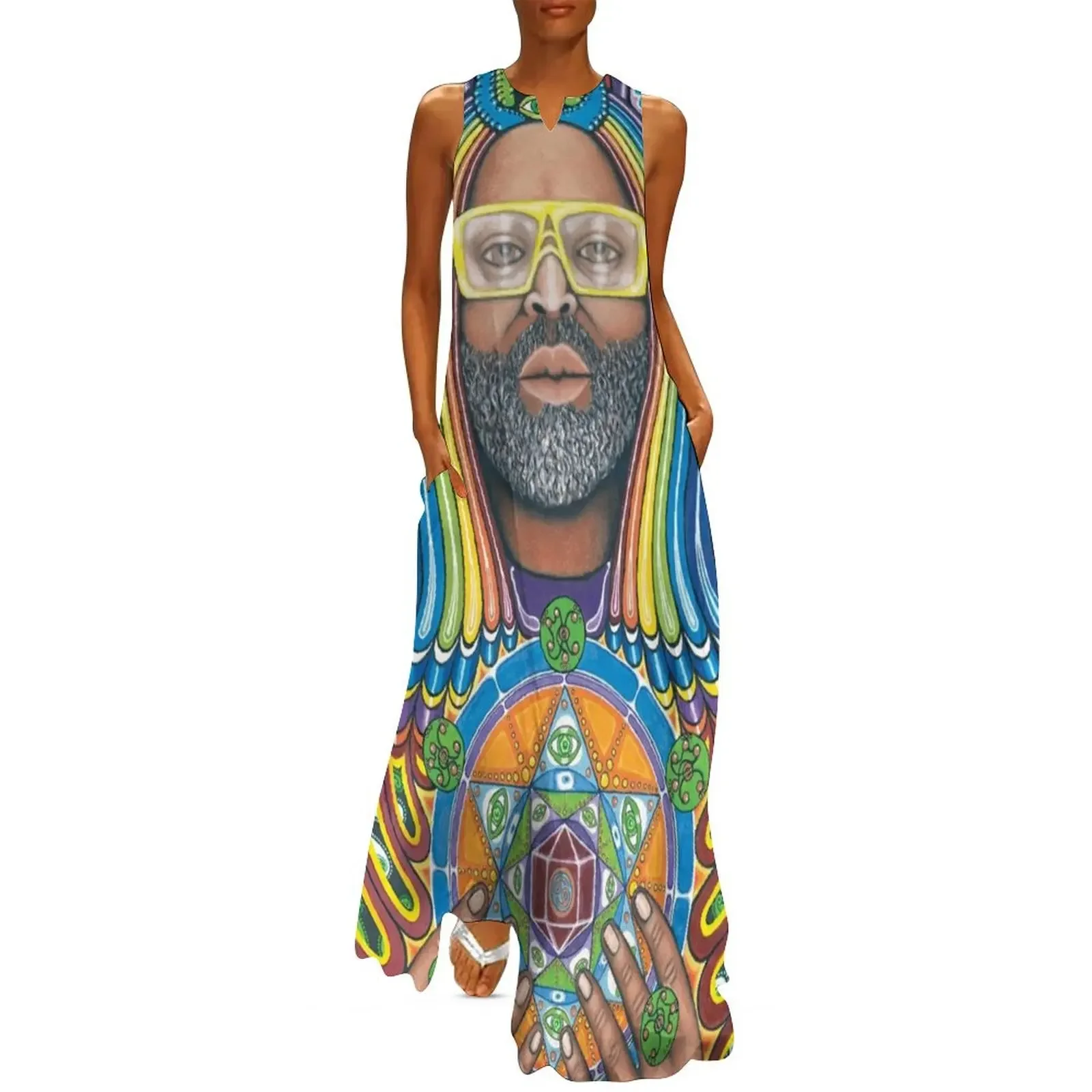 

george clinton colour Long Dress dresses for special events Women's dresses long dress women summer Dress