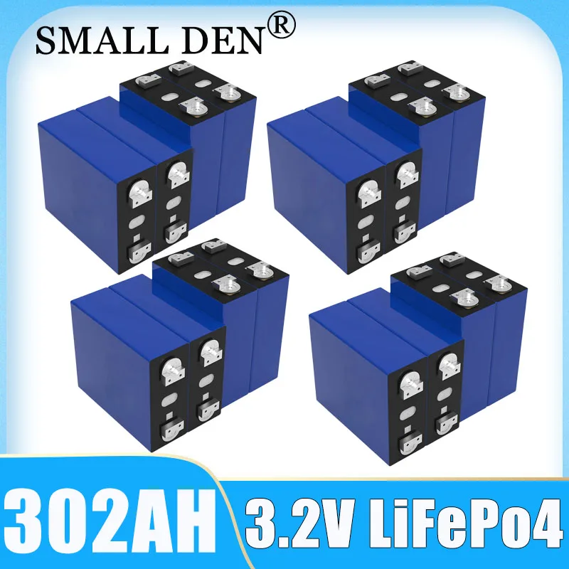 3.2V 300ah 302ah Lifepo4 battery DIY 12V 24V 48V A-level RV solar boat household energy storage rechargeable battery tax exempt