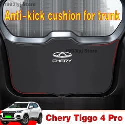 Car Mats For Chery Tiggo 4 Pro Anti-kick cushion for trunk Accessories All Weather Dustproof Protection Pad