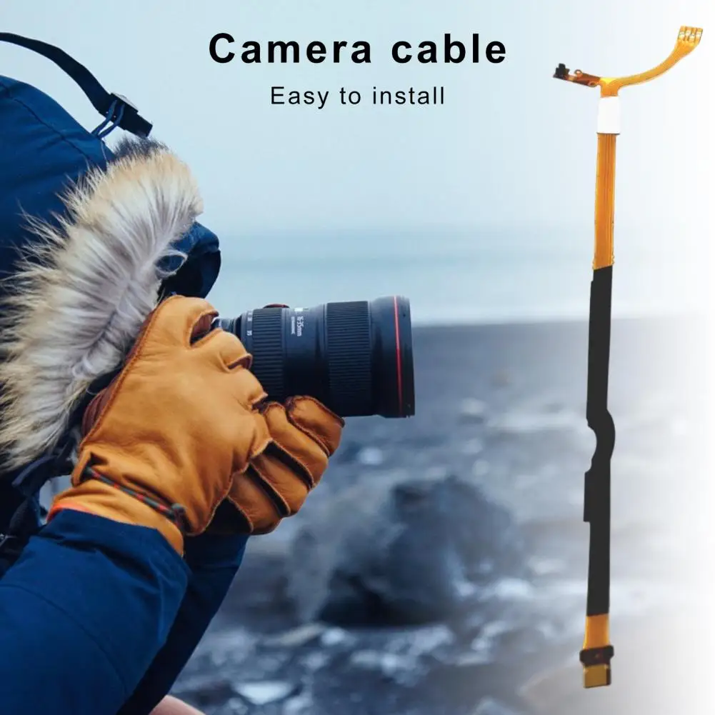 Lens Flex Cable  Useful Professional Repair Parts  DSLR Camera Lens Shutter Aperture Cable Replacement with Sensor