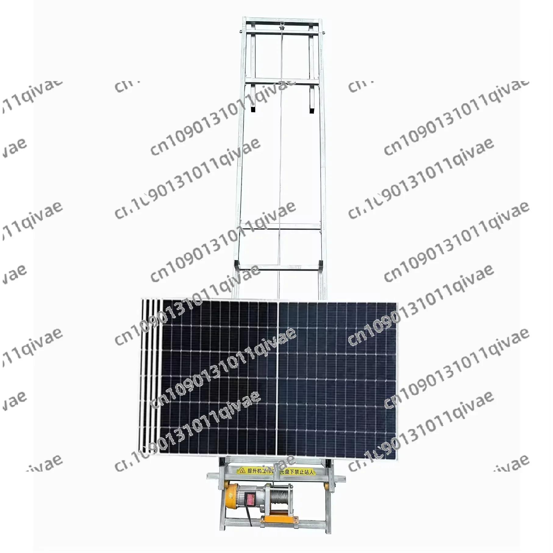 

Electric Ladder Lift Solar Panel Ladder Electric Hoist