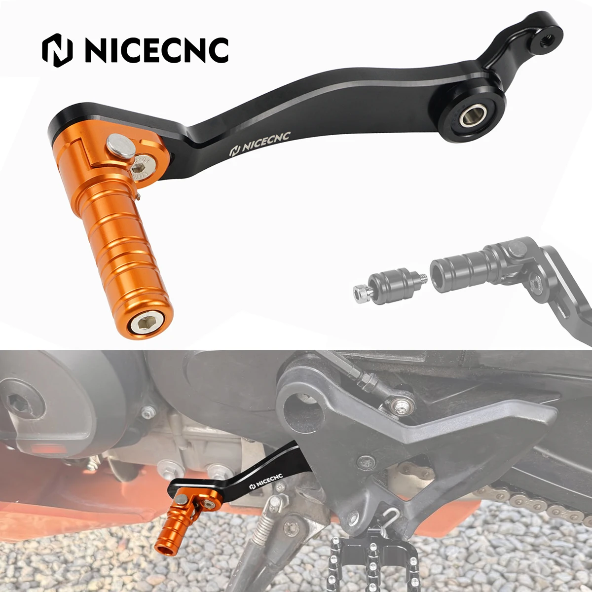 

Motorcycle Gear Shifter Pedal Gear Shift Lever for KTM 890 Adventure/R/S/Rally 790 Adventure/R 2021 2022 2023 2024 2025