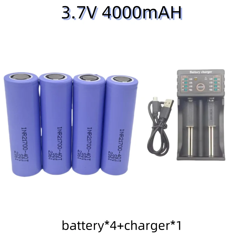 100% NEW 21700 4500mah 45A 40T 3.7V high discharge/capacity Li-ion rechargeable battery PK 30T high discharge power li-ion