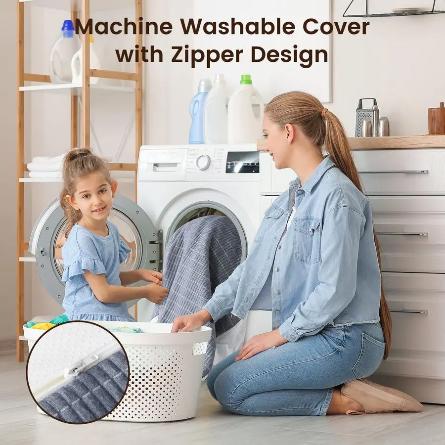 Mattress Topper King, 4 Inch CharcoalInfused Extra Firm Memory Foam Bed Topper for Back Pain Relief and Spinal Alignment, DualS