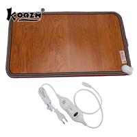 Leather Heating Foot Mat Warmer Electric Heating Pads 220V