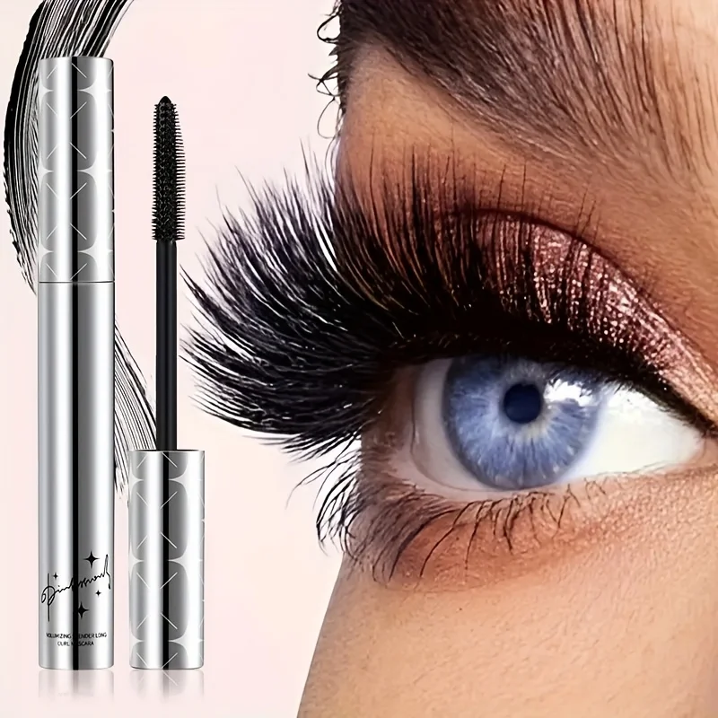 Mascara per ciglia Mascara allungante spesso impermeabile Curling Lungo nero/marrone Estensione ciglia Mascara volumizzante impermeabile