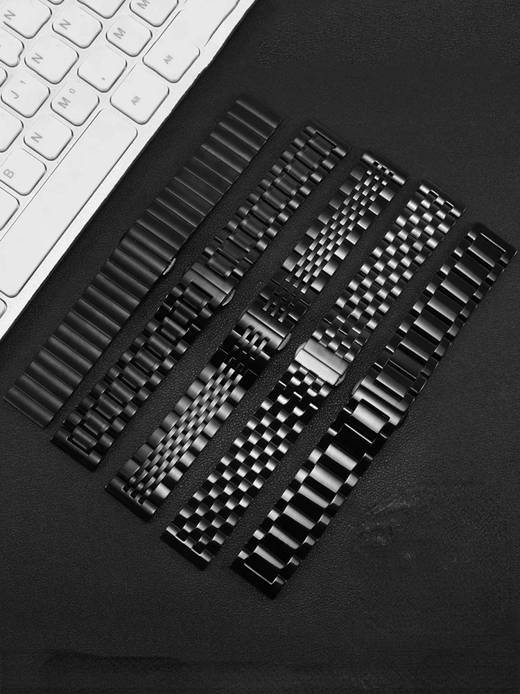 Correa de acero inoxidable sólida para reloj Casio G Shock Gm110, Correa modificada, DW-5600 macho 5610, Gm5000, Ga2100, 16mm, 22mm