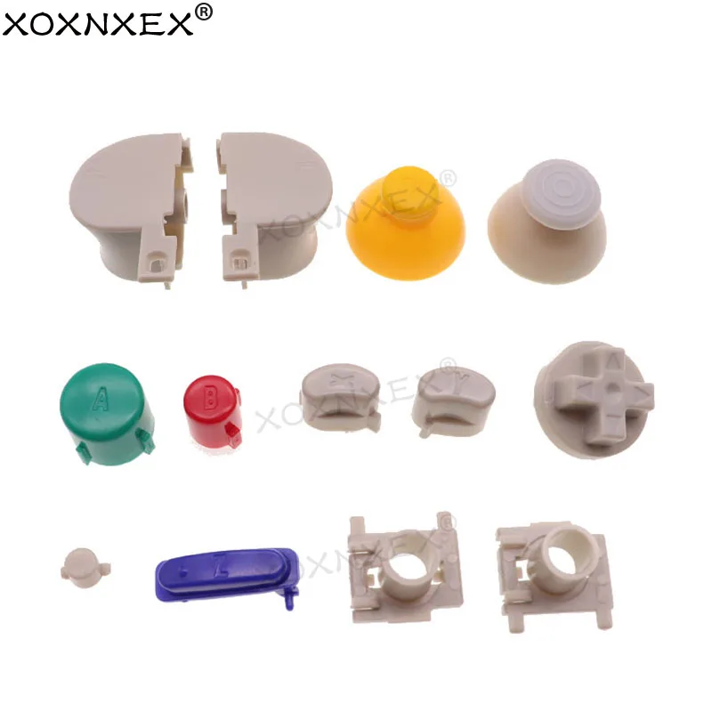 1set Full Set Buttons For Gamecube L R Right Left Trigger Buttons D-Pad ABXY Buttons Mod Kit Set For Nintend NGC Controller