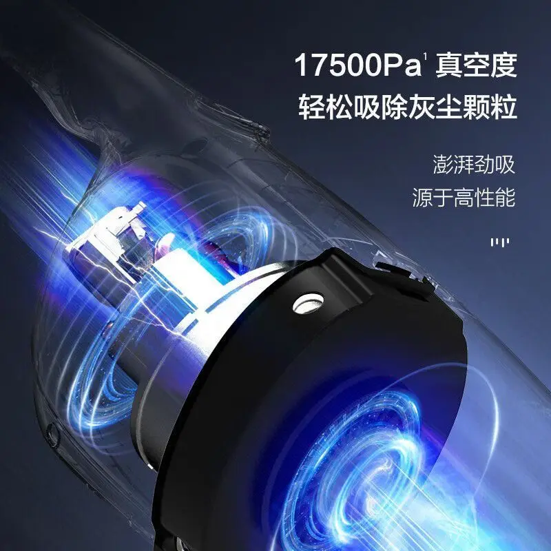 2 In 1 Handheld Vacuum High Power Large Suction Mini Automatic for Home Cleaning