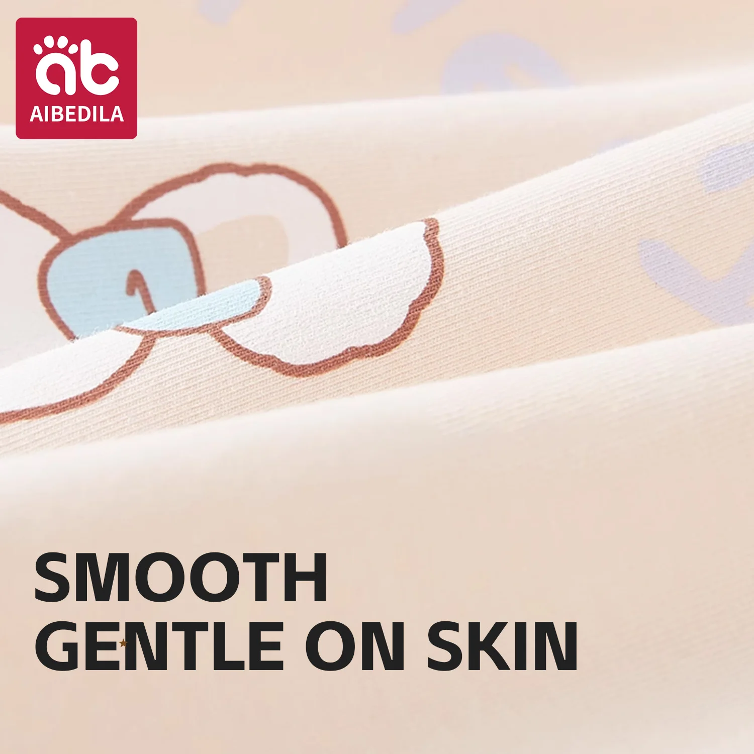 AIBEDILA ملابس داخليّة حريمي سراويل قطنية ناعمة طفل لطيف تنفس الفتيات السروال الأطفال مثلث السراويل 4 أزواج 1-10T #6