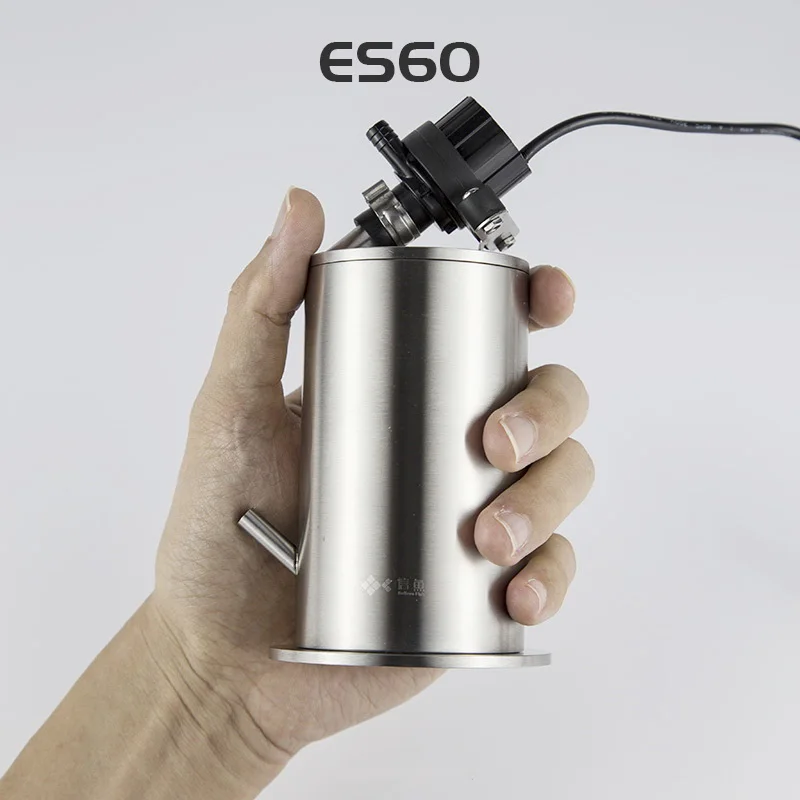 304 Stainless Steel Filter Barrel with Water Pump for Plant Aquarium Fish Tank