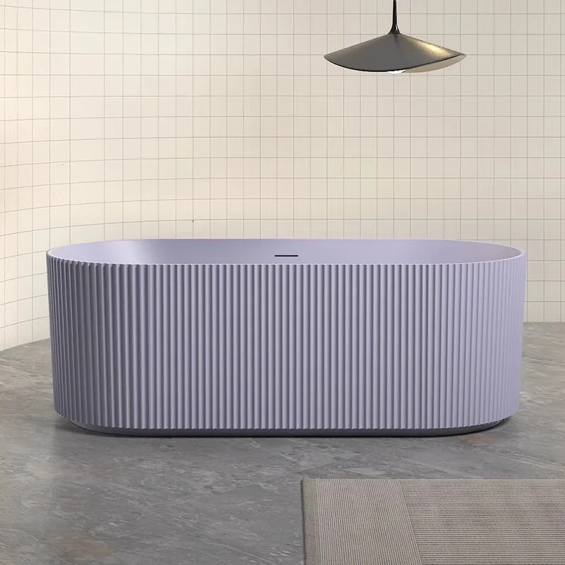 

Цветная ванна из искусственного камня, для небольших квартир, домашняя, в стиле минимализм, легкая роскошь, для отелей и хостелов, OEM