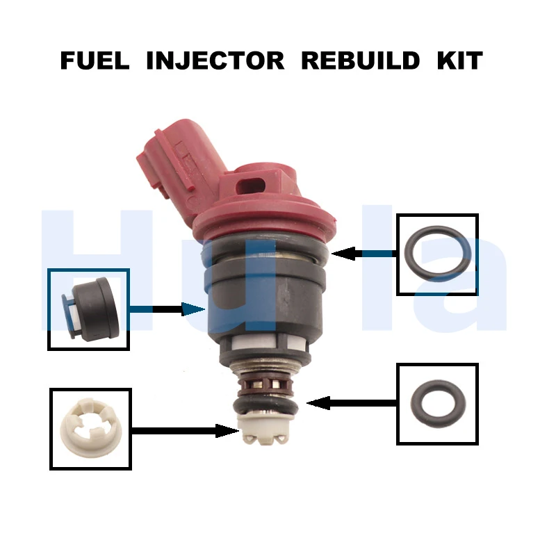 

Fuel Injector Service Repair Kit Filters Orings Seals Grommets for Nissan Maxima A32 VQ20DE SE SLX 20G 16600-96E01