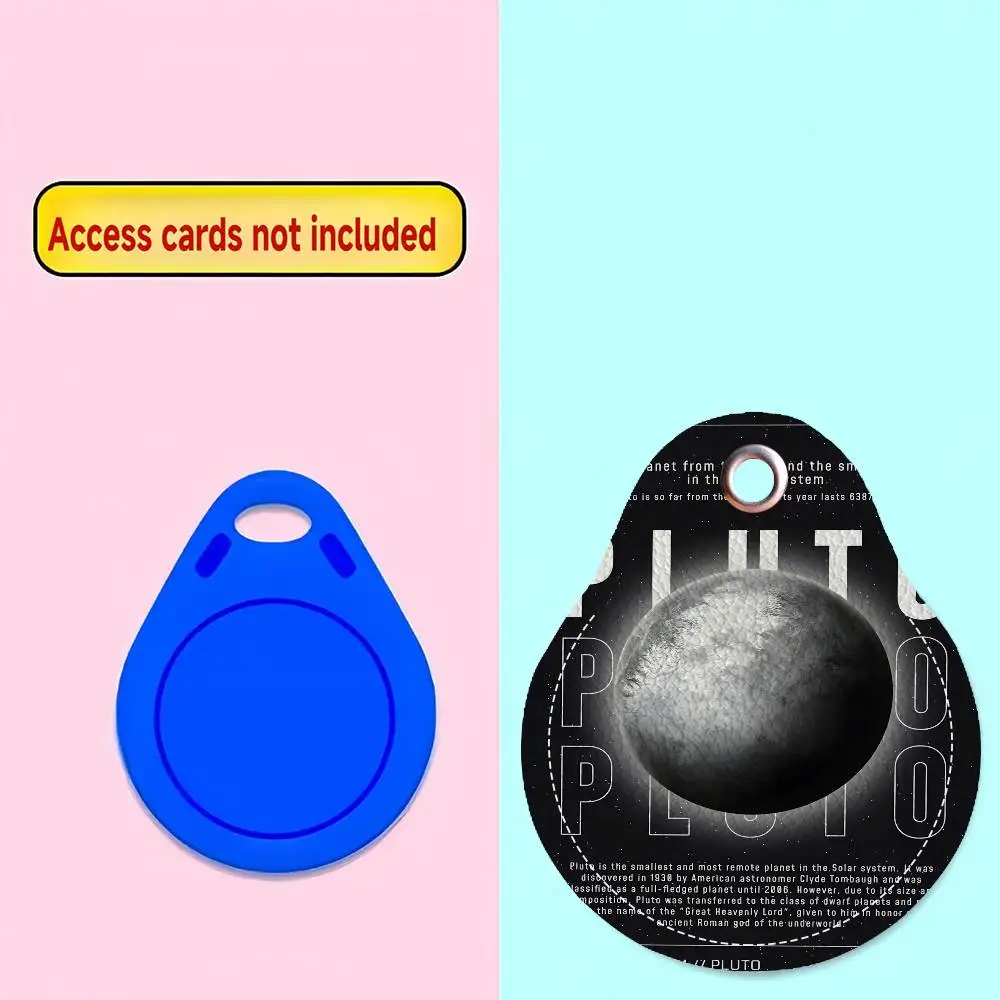 خمر الفضاء علم الفلك الرسم البياني القمري بو الجلود المفاتيح واقية قفل الباب التحكم في الوصول العلامات حافظة للبطاقات مفتاح العلامة الدائري #3