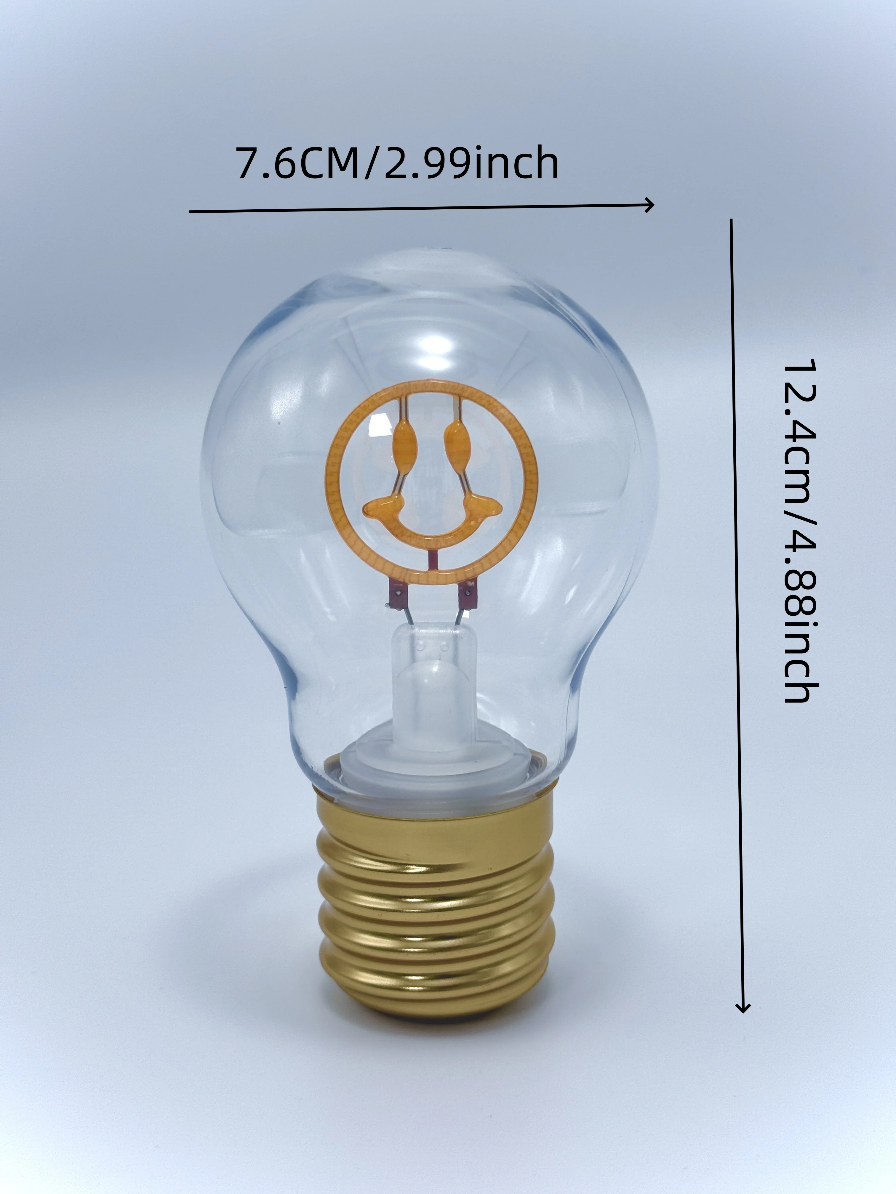 A70 Rechargeable Light Bulb Modeling Plasti Dimmable Creative Decorative Lamp Holiday Wedding Christmas Decor For Pendant Lamp