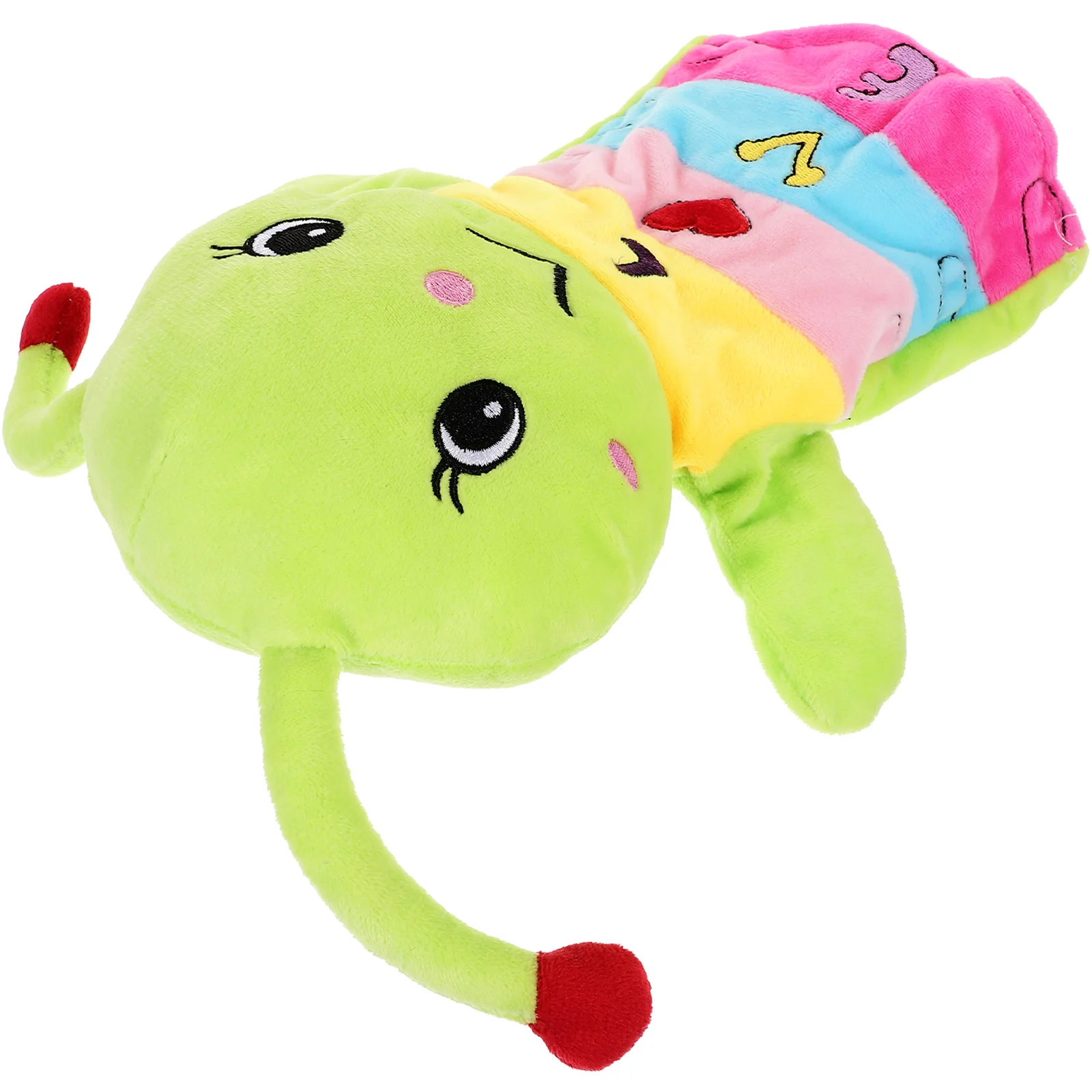 

Hand Puppet Early Education Toy Stuffed Interactive Animal Finger Puppets Plush Caterpillar For Kids Child