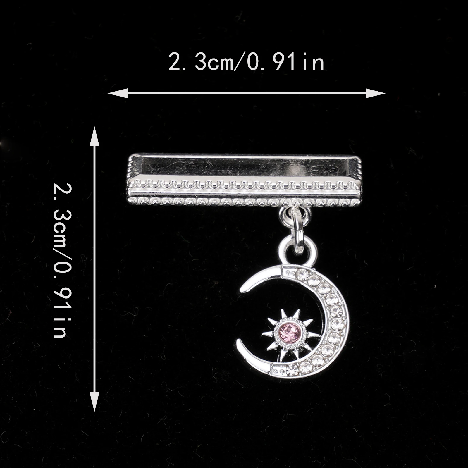 1pc Delicate Stars and Moon Charm Design Watch Strap Decoration, Perfect for Smart Watch Band 38mm, 40mm, 41mm, 42mm