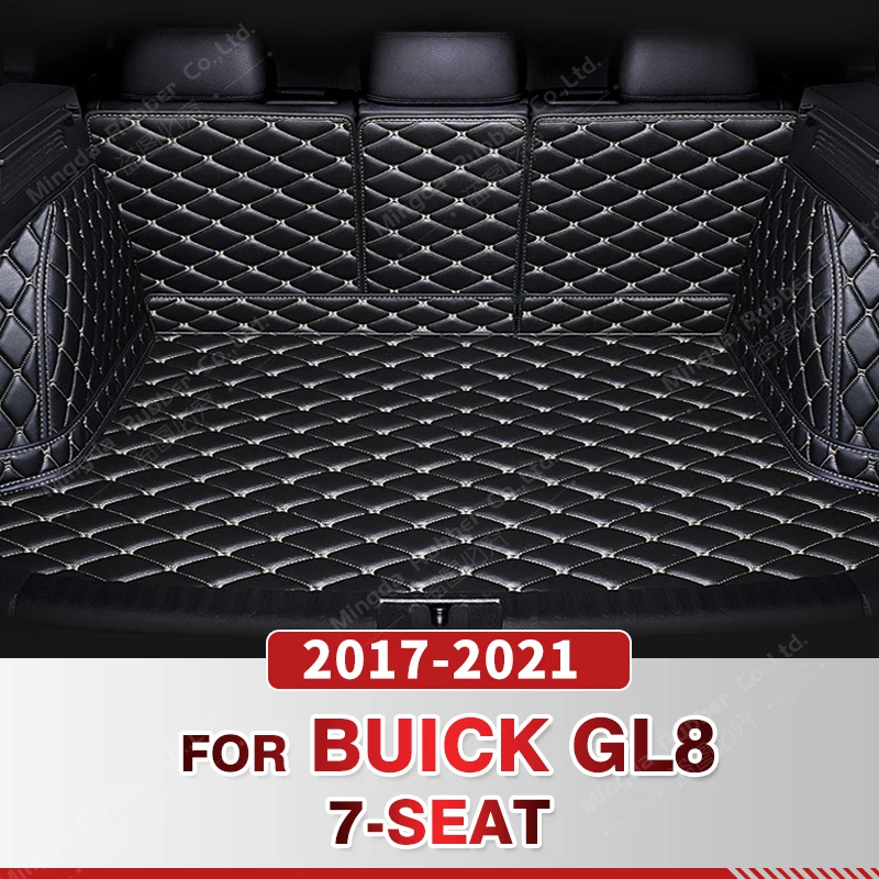 

Auto Full Coverage Trunk Mat For GL8 7-Seat 2017-2021 20 19 18 Car Boot Cover Pad Cargo Liner Interior Protector Accessories