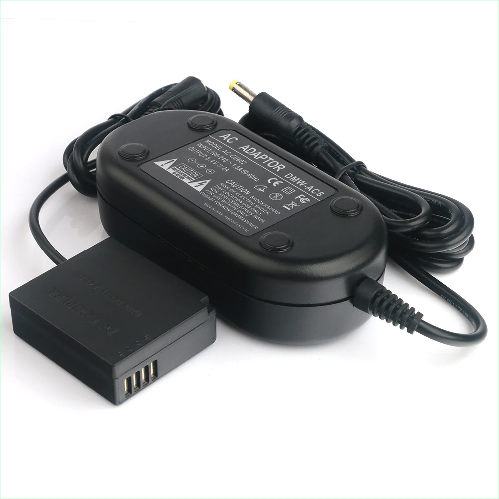 DMW-AC8 DCC11 تيار مستمر مقرنة DMW-BLG10 الدمية بطارية التيار المتناوب محول الطاقة شاحن لباناسونيك DC-TZ92 TZ93 TZ95 TZ96 TZ97 DMC-LX100