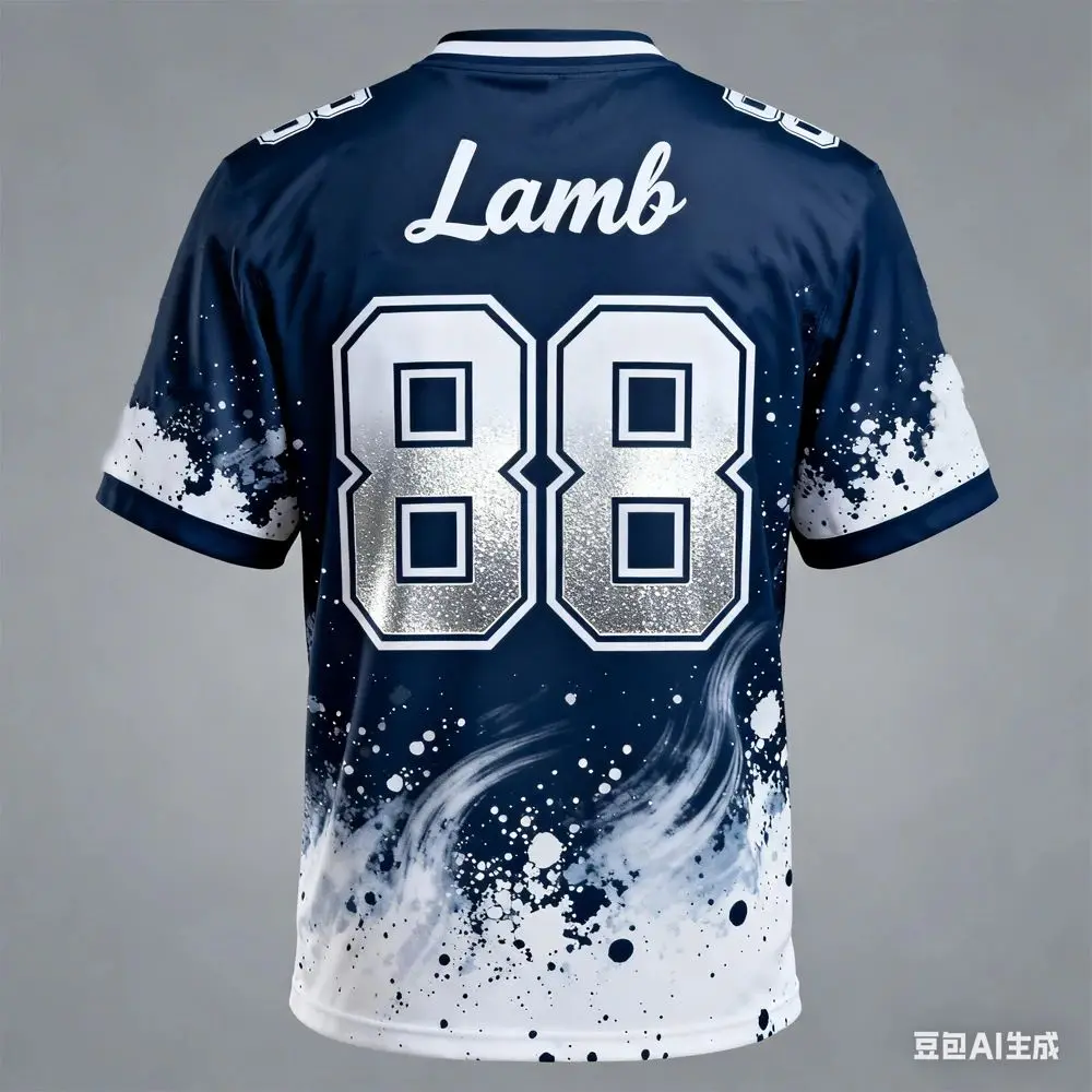 

Мужская рубашка для регби CeeDee Lamb Special Edition 2026 # 88, футбольная футболка США, молодежные детские тренировочные дышащие спортивные футболки для регби