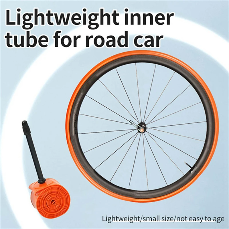 Ultralight Bike Inner Tube TPU Material 700*23-28c Super Light Weight 28g French Valve Road Bike