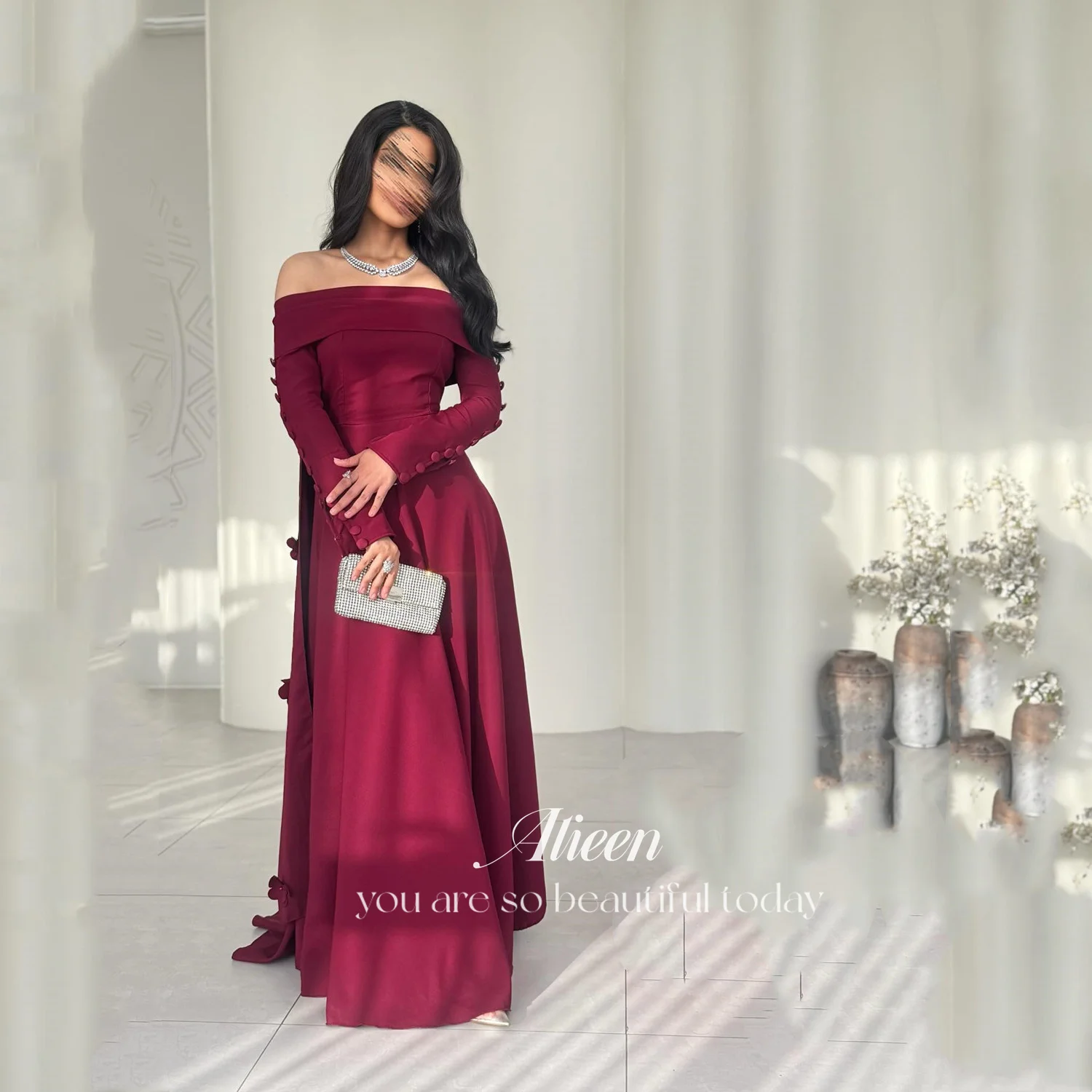 

Aileen Red Prom Dress Customized Dresses Gala Luxurious Women's Evening Dresses for Special Occasions Vestidos De Fiesta Party