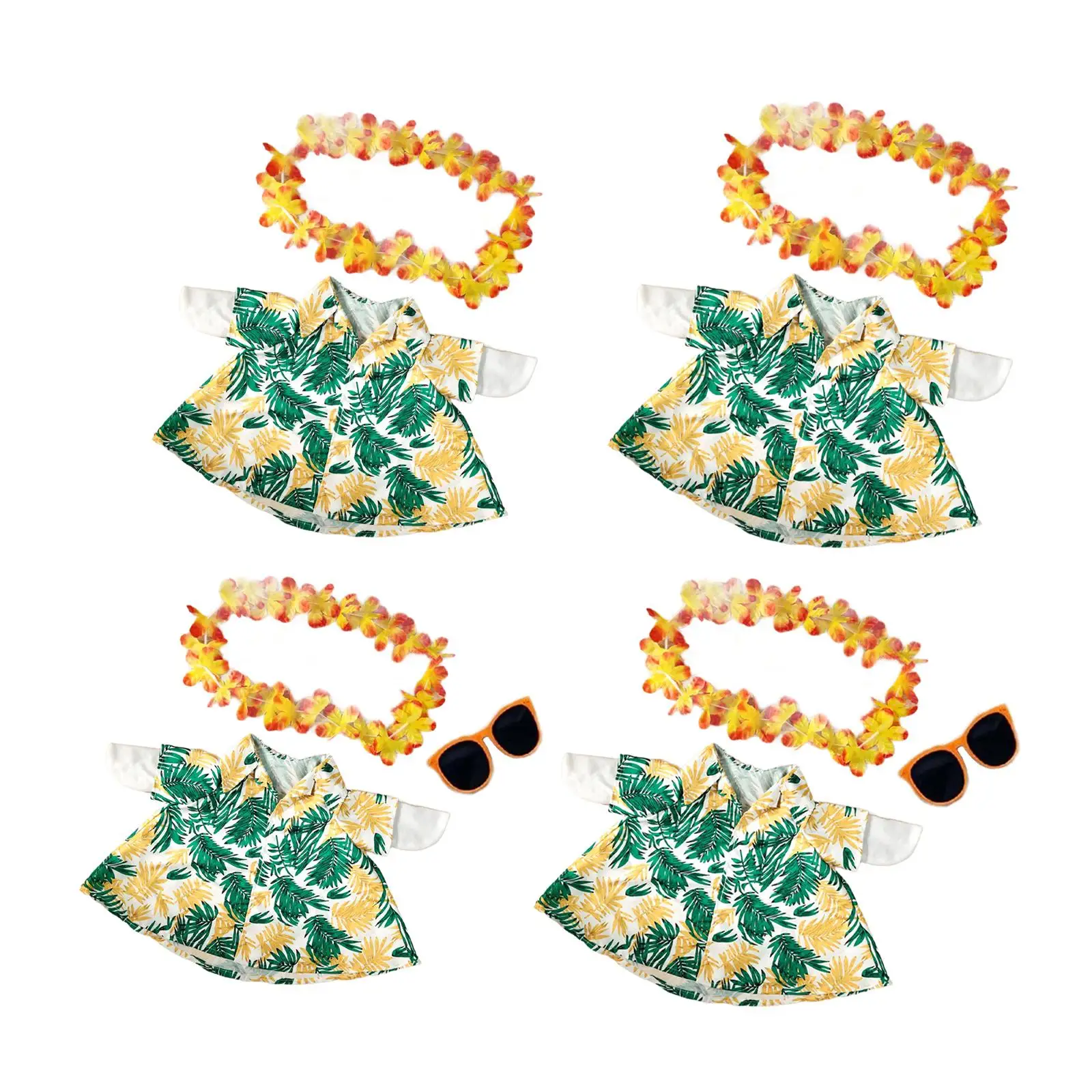 Lawn Goose Outfit Modern Artwork Goose Clothing for Festival Garden Outdoor
