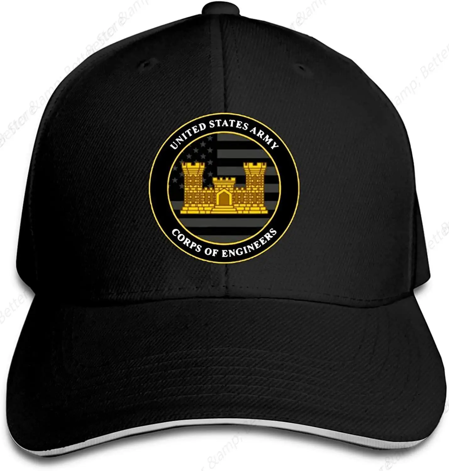 Army Corps of Engineers USACE Unisex Baseball Caps Sandwich Caps Dad Hat