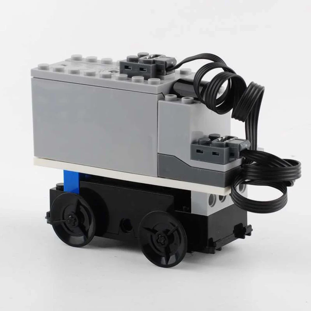 High-Tech MOC Train Motor Set Bricks Kit IR Speed Remote Control AAA Battery Box Building Blocks 88002 88000 Power Functions