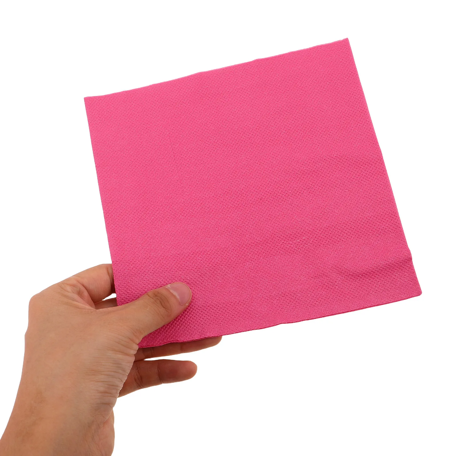 

80Pcs Disposable Hand Napkins Rose Pink Orange for Birthday Parties Bathroom Use Guest Towels Party Table