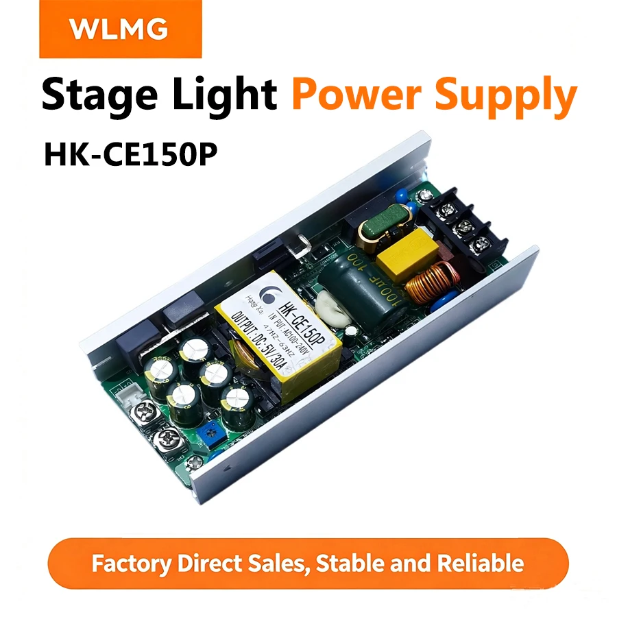 WLEM HK150W 5V 180W 12V 24V Laserlicht-Netzteil LED-Licht-Netzteil Punktsteuerungs-Wall-Washer-Netzteil