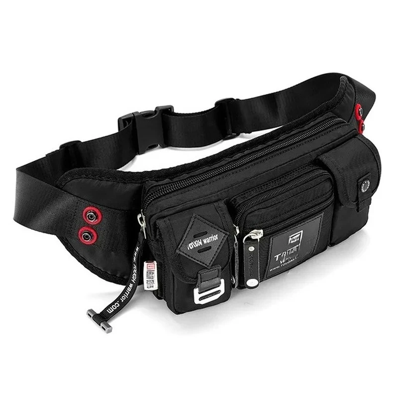 Men Waist Pack Multifunction Phone Pouch Small Crossbody Bag Travel Fanny Oxford Waist bag Casual Chest Bags for Male fanny pack