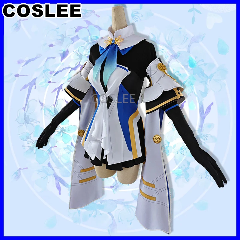 

COSLEE Honkai: Star Rail Cosplay Pelageya Sergeyevna Costume Game Suit Lovely Dress Halloween Party Outfit For Women New 2023