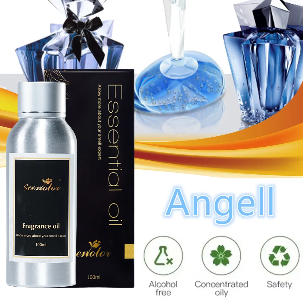 100ML Aromatherapy Essential Oil For Angel Diffuser Refill Chxnel Bluu de La Aie Est Balle Givrgio Vrmani Luxury Perfume Oil