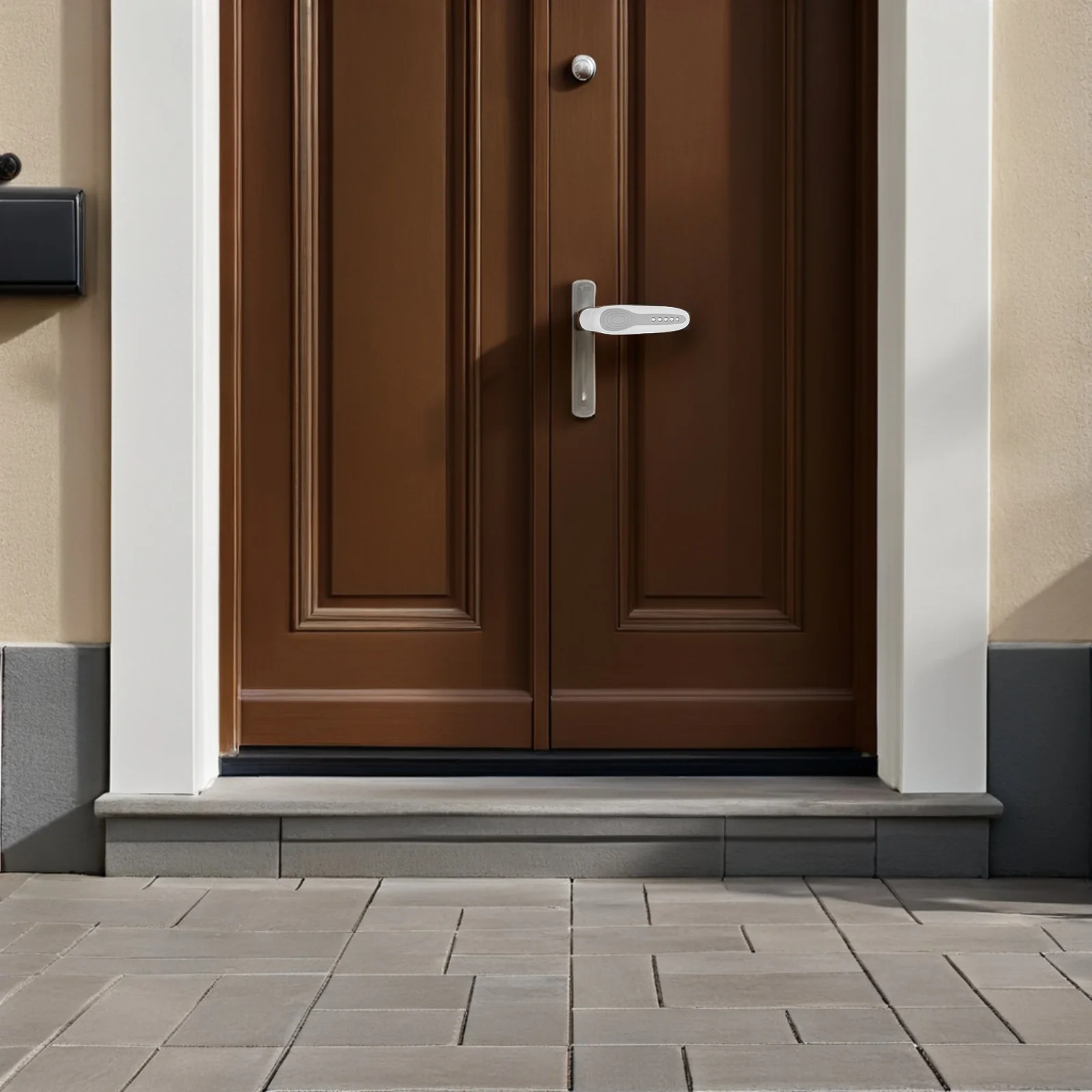 

2pcs Silicone Door Handle Cover Anti-Collision Anti-Static Protection For Home Office Durable Soft Elastic Sleeve