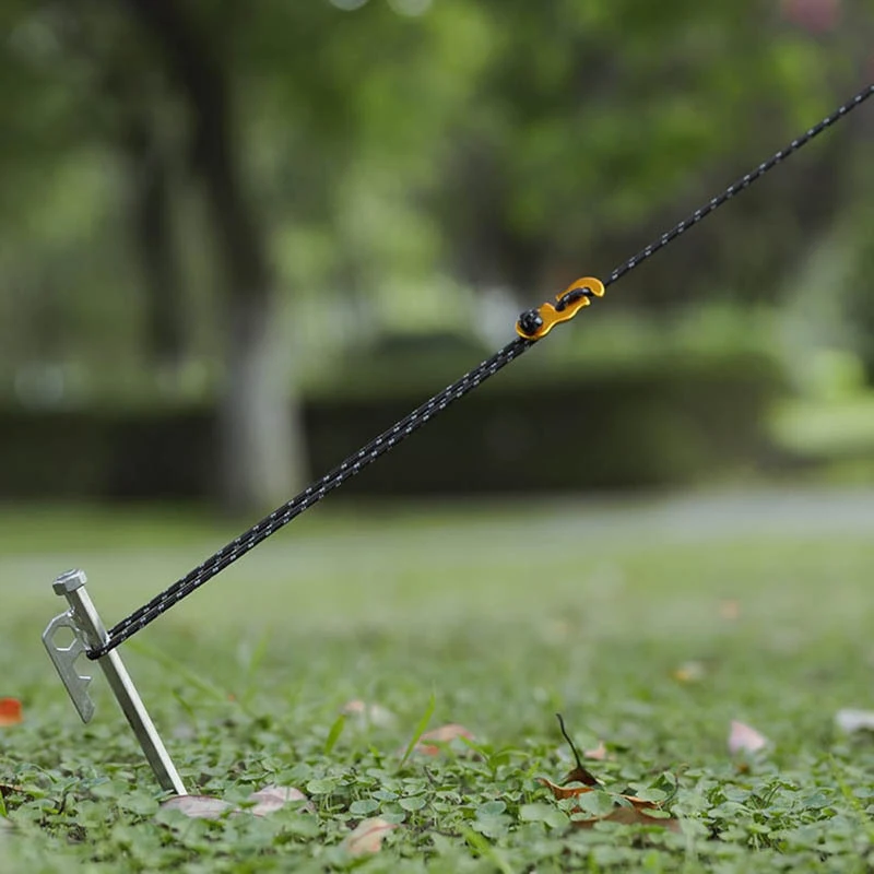 {MX} 4 قطعة 400*3 سنتيمتر رشاقته خيمة التخييم الحبال ليلة عاكسة في الهواء الطلق يندبروف الحبال مع مشبك ل قماش القنب المظلة اكسسوارات