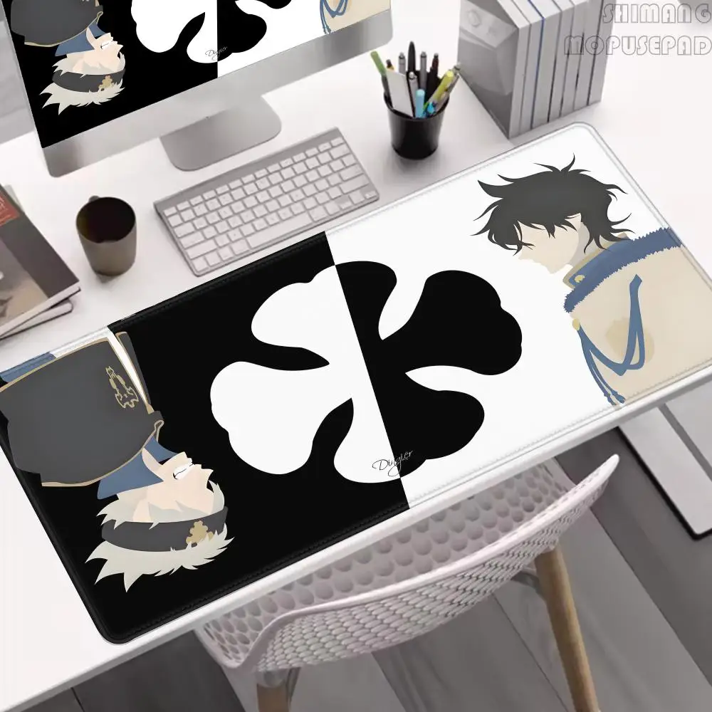 

Black Clover Anime Computer Mouse Pad Gaming MousePad Large Mouse pad Gaming Accessory Mause Carpet PC Desk Mat keyboard pad