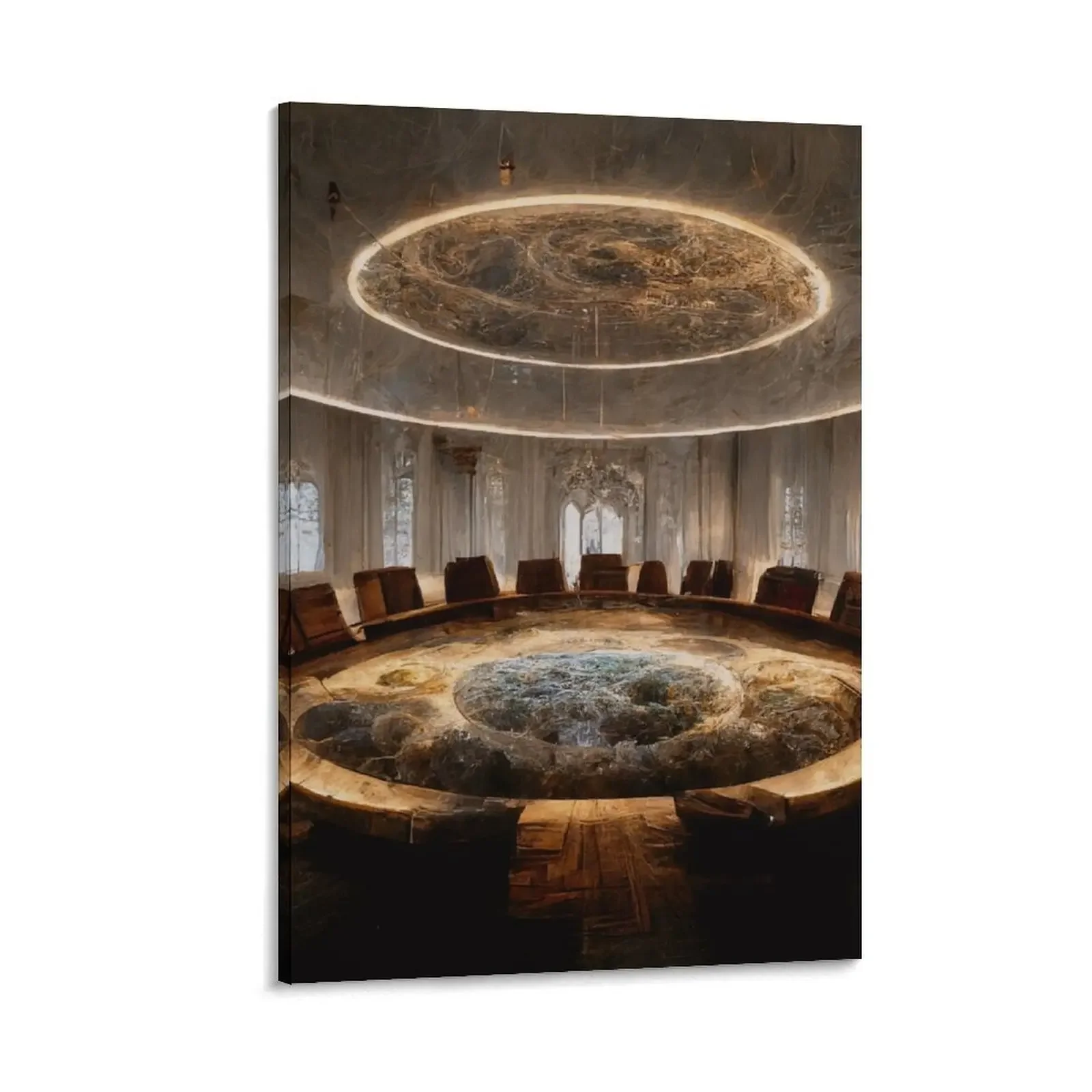 

Council Chamber in Telos Canvas Painting bedroom decoration posters for wall aesthetic room