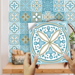 Matte Bathroom Tile Wall Stickers Home Decoration For Living Room Kitchen Floor Wallpaper Self-adhesive PVC Waterpoof Art Mural
