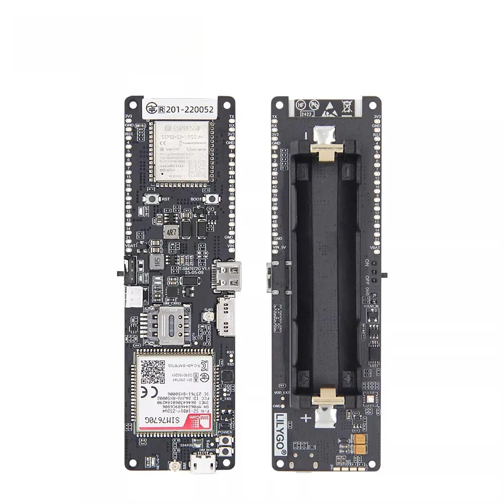 LILYGO® T-SIM7670G-S3 4G LTE ESP32-S3 Development Board With GPS Wireless Communication Module For IoT Smart Project