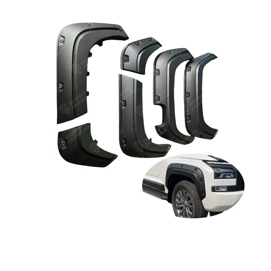 

2024 Style 4x4 PP Wholesale High Quality Plastic Wheel Arch Eyebrow Fender Flare for Triton L200 2019+