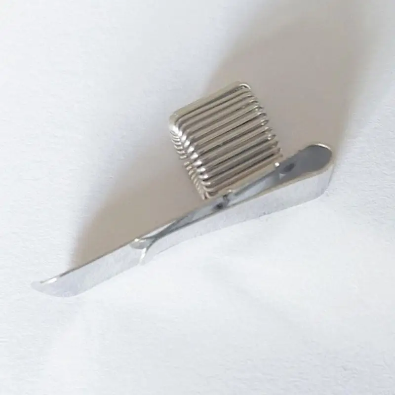 2Pcs Badges Reels Metal Pen Holder with Pocket Clip for Doctor Nurse Metal Pencil Holder with Adjustable Spring Rings