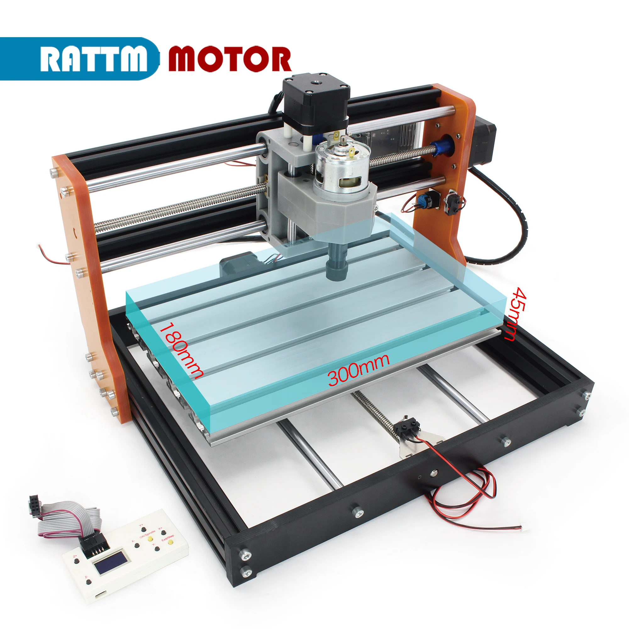 【EU Ship】CNC 3018 PRO Laser Router Engraving Cutter Machine with Limit Switch E-Stop For Acrylic PCB PVC Metal