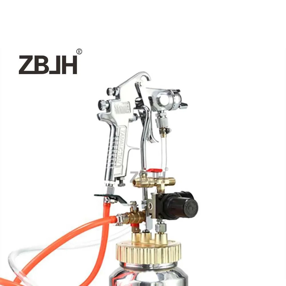 ZBJH Pistola pulverizadora de recubrimiento multicolor a base de agua Pulverizador de pintura W-77