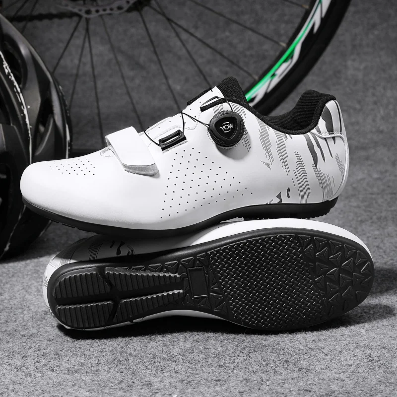 

New unisex road mountain bike riding shoes professional hard-soled booster cycling shoes outdoor safe and comfort cycling shoes