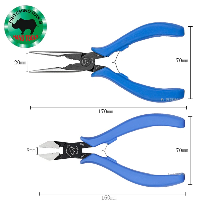 Оригинальный японский Рино грамм сталь YN наклонные кусачки с зачисткой провода YP603 игольчатые плоскогубцы могут резать стальную проволоку