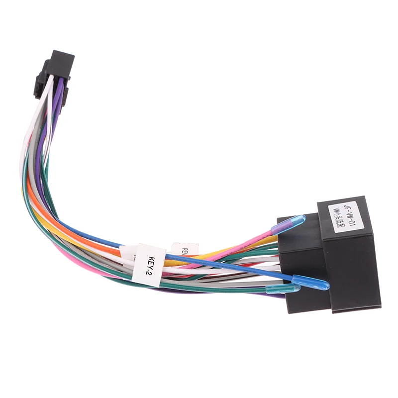 

Universal Male Plug To Female Connector Wiring Harness For Pioneer AEG Audiovox Car Stereo Radio 16 Pin ISO Cable Adapter